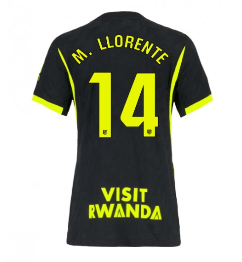 Atletico Madrid Marcos Llorente #14 Venkovní Dres pro Dámské 2026-27 Krátký Rukáv Atletico Madrid Marcos Llorente #14 Venkovní Dres pro Dámské 2026-27 Krátký Rukáv